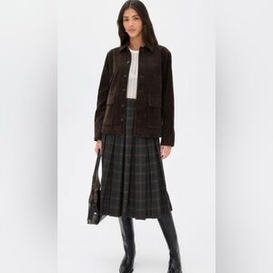 Sea New York Monroe Plaid Belted Skirt - NWT!